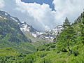 Traveling up the Berard Valley