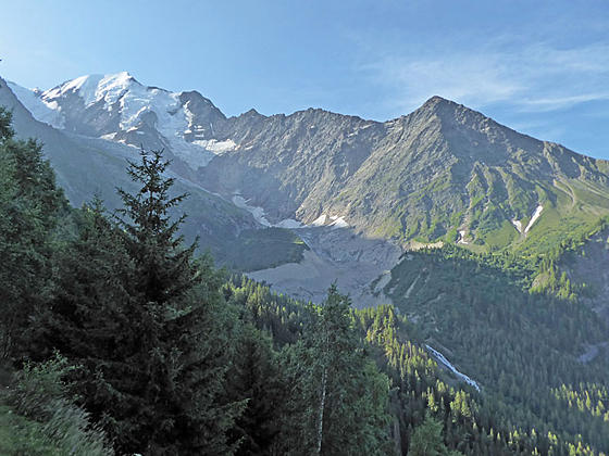 Bionnassay and the Bionnassay Glacier