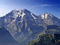 Altels, Balmhorn and Rinderhorn from First