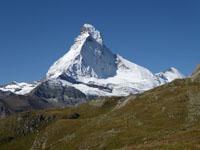 View of the Matterhorn from the Holbalm Plateau