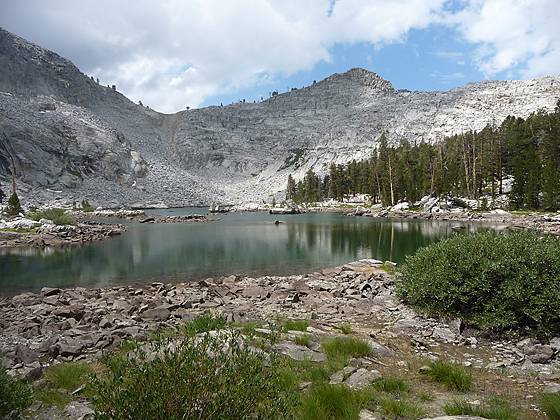 Looking toward the head of Eagle Lake 