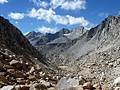 Looking south from Mono Pass (12,064-ft.)