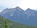 Rainbow, Square and the Cerulean Peaks from the Lookout