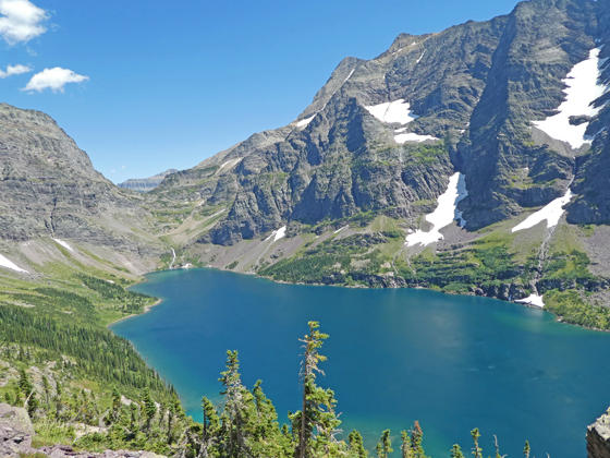 Lake Ellen Wilson and Mount Jackson