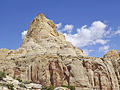 Formations to the north of the trail